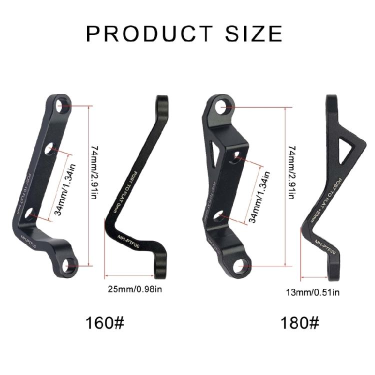 Premiums Aluminum Alloys Disc Brake Conversion Mount Reliability Adapter for Various Bike Models