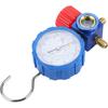 Manifold Gauge, 500psi 35kgf\/cm² Air Condition Refrigeration Manifold wiht Visual Mirror (Blue) Manometer & Valve for R12 R502 R22 R410 R134A