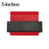 Shape Plastic Profile Gauge Irregular ABS Plastic Gauge Profile Ruler Mark Measure Tool