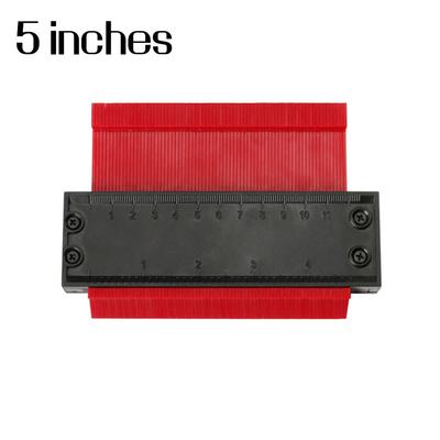 Shape Plastic Profile Gauge Irregular ABS Plastic Gauge Profile Ruler Mark Measure Tool