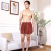 2 PCS Wearable Short Pants Towel Button Closure Swimming Wrap Towel Men's Bath Towel  Shower Spa