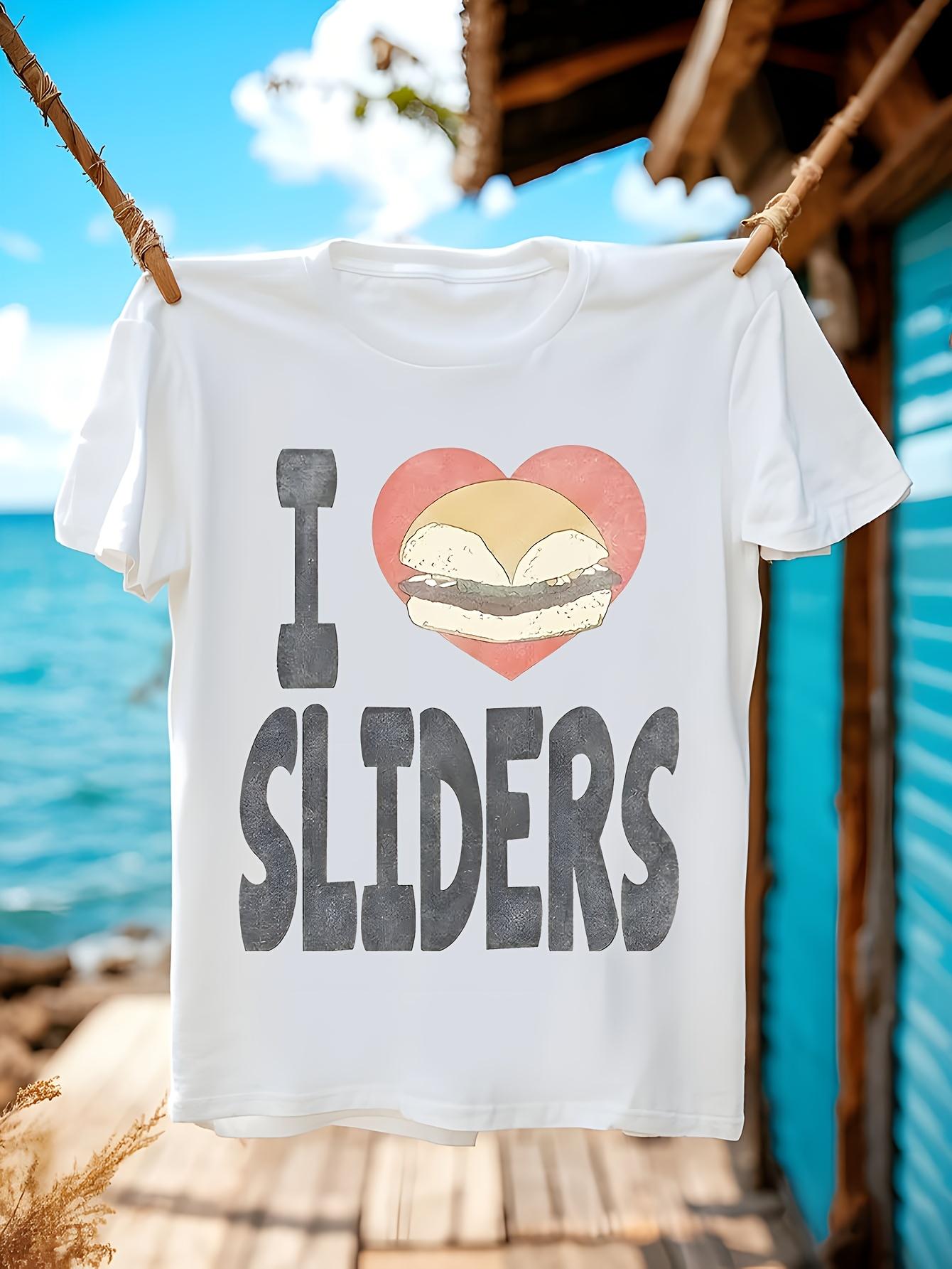 White Castle I Heart Sliders Tshirt M
