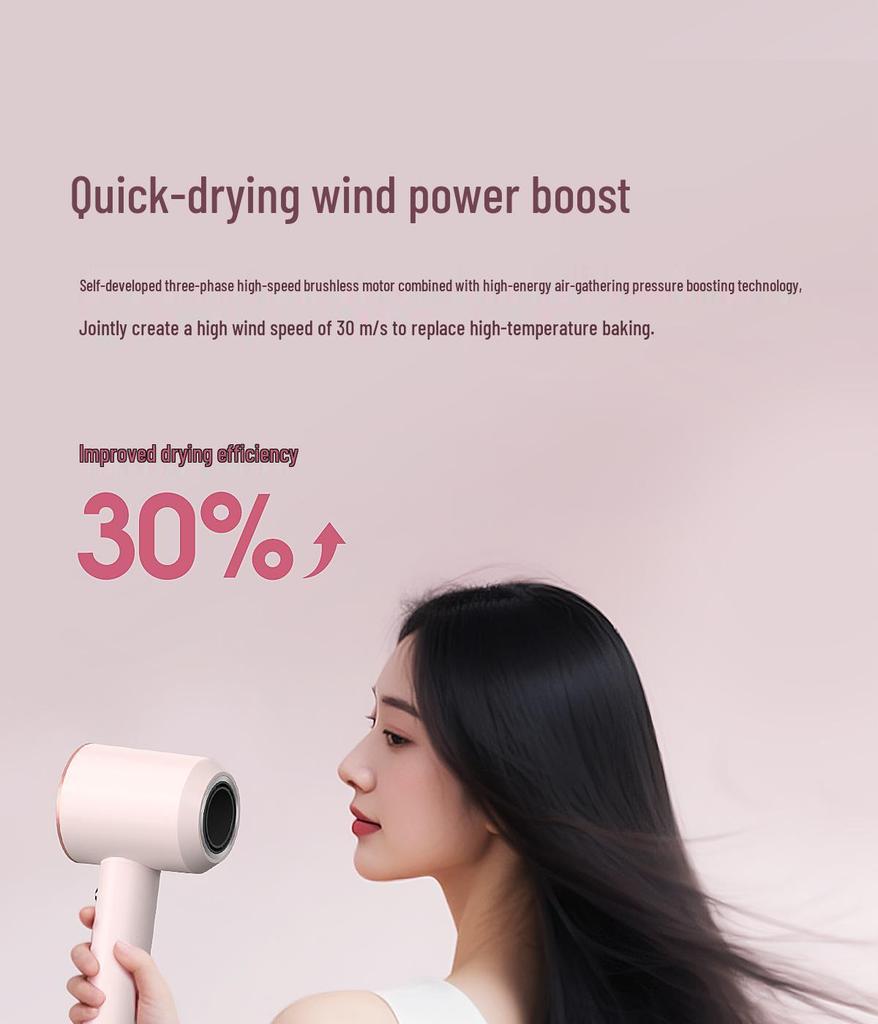 High-Speed Leafless Hair Dryer for Salon and Home Use