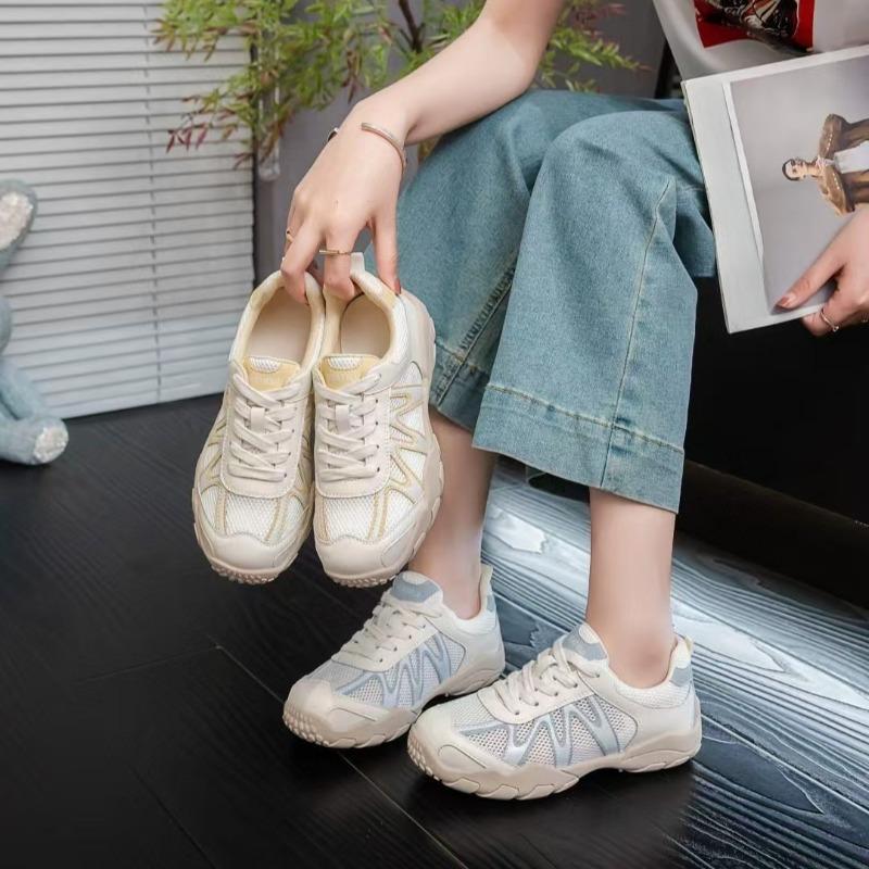 Breathable Shoes, Women's Shoes, Outdoor Sports Casual Shoes, Thick-soled Shoes