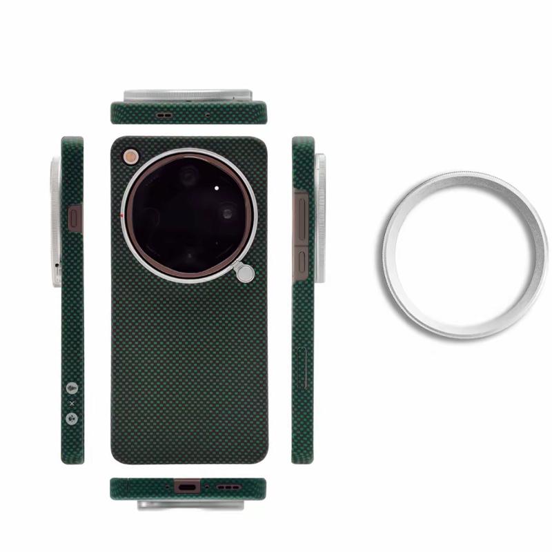 Custodia Originale Magnetica in Fibra di Carbonio per Oppo Find X9 Ultra Kevlar Cover Posteriore con Ricarica Wireless per OPPO FIND X9 Ultra