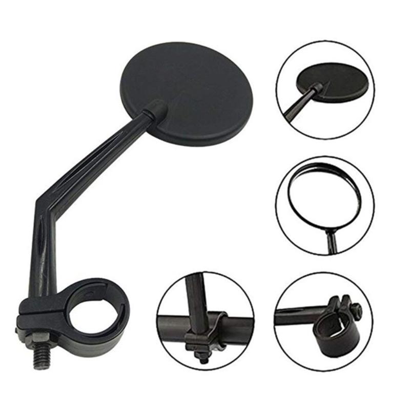 Universals Bicycles Mirror Handlebar Rearview Mirror 360Degree Adjustable Handlebar Mirror for Bicycles Motorcycles