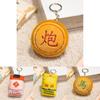 Capybara Animal Plush Mahjong Token With Dice Charm For Backpack Decoration