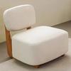 Cream Style Nordic Minimalist Small Apartment, Internet Famous Living Room, Casual Single Sofa Chair