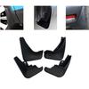 Car Cover Plastic Fender Soft Mudguard Protection Flaps Splash Mud Guard Frame 4PCs For Renault Captur 2015 2016 2017 2018
