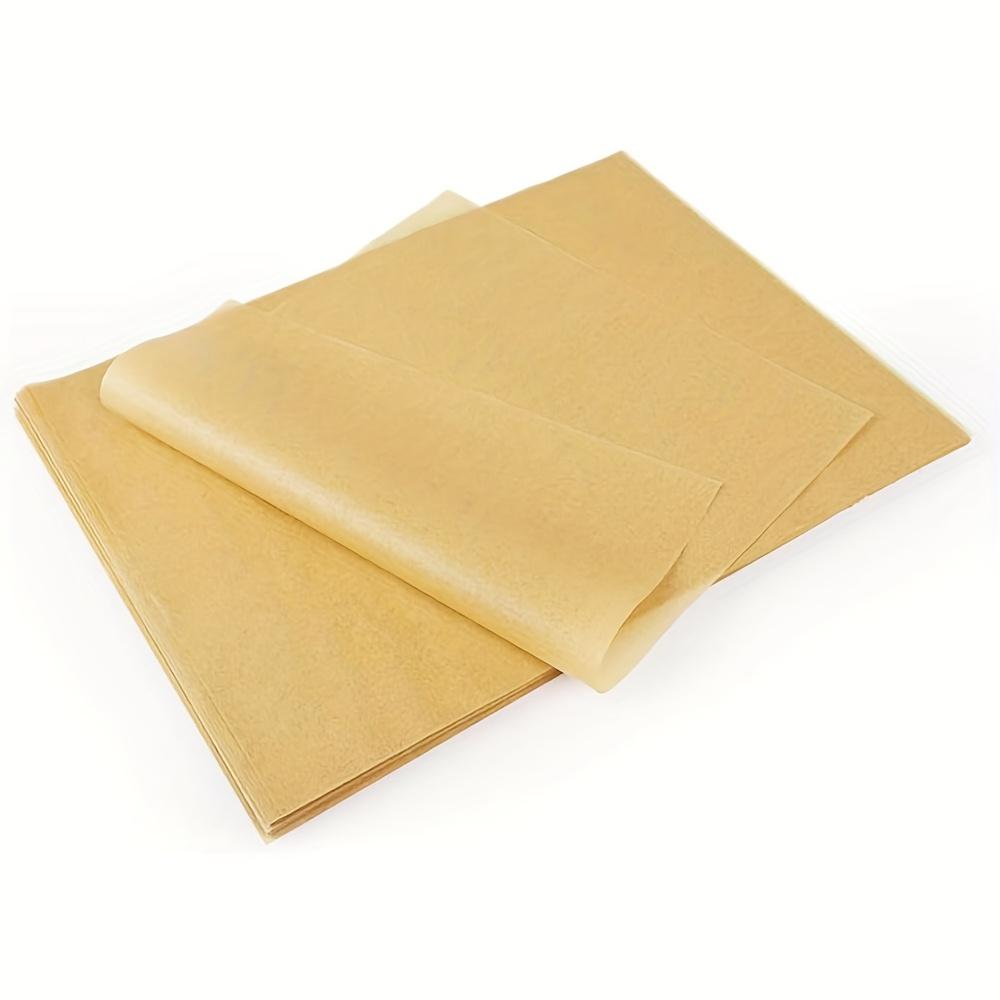 200pcs Unbleached Parchment Paper Baking Sheets,Non-Stick Precut Baking Parchment,Perfect for Baking Grilling Air Fryer Steaming Bread Cup Cake Cookie