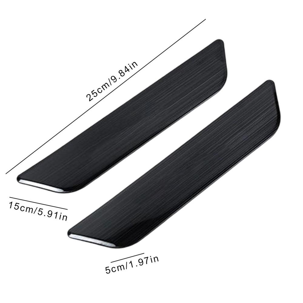 ForTesla Model3 Model Y Car Door Sill Stainless Steel Stickers Protection Plate Mirror Polished Threshold Strip Car