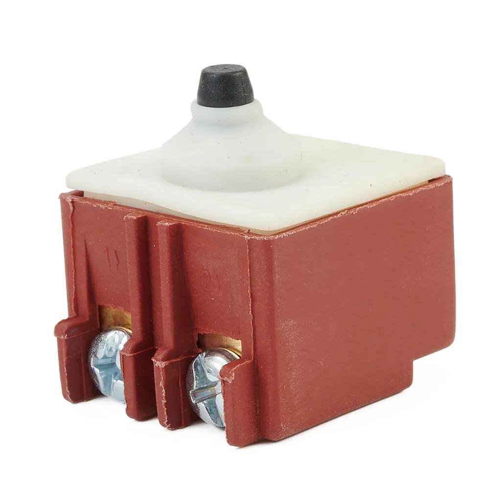 

125V/12A Angle Grinder Switch AC250V 6A Button Switch Angle Grinder DPST For Bosch GWS6/7-100 Plastic+Metal Practical Useful Ship Within 24 Hours