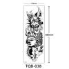 Full Arm Tattoo Sticker, Full Arm Big Picture Tattoo Sticker, Flower Arm Tattoo Sticker Tattoo