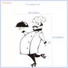 Funny Chef Wall Stickers For Kitchen Tile Glass Walls Waterproof Vinyl Wall Sticker Home Decor Wall Decals House Decorationgg-49