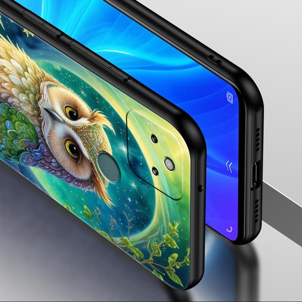 Phone Case Cover for Google Pixel 10 9 8 7 6 7A 6A Pro Shockproof Soft TPU 10 9 Pro XL Shell Capas Fundas Cartoon Cute Owl Bags