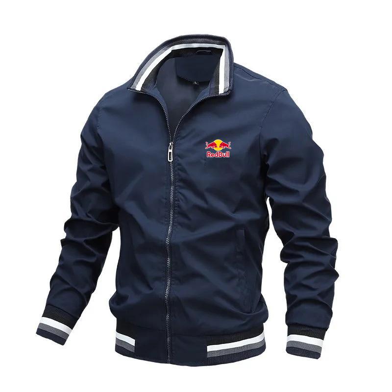 Red Bull Druck Hochwertige Herren Winterjacken für Herren Jacke Herren Winterjacke Herren Winterkleidung