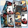 Etui na telefon dla Samsung Galaxy S25 S24 S23 iPhone 16 15 Xiaomi Redmi Note 14 13 12 16E X 11 Pro OPPO Moto Huawei Tapeta Rower górski Jazda na rowerze Pokrowiec