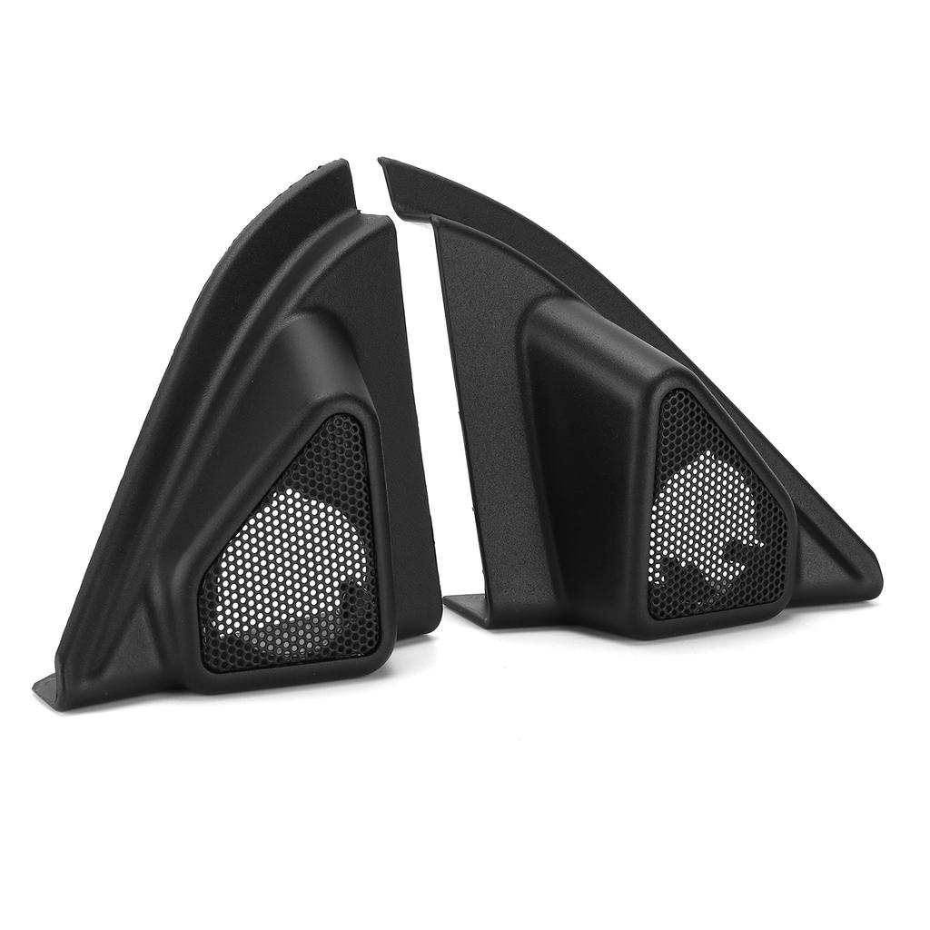 2pcs Car Door Tweeter Speaker Cover Trim Loudspeaker Decor Replacement for LevinCorolla 2014?2019