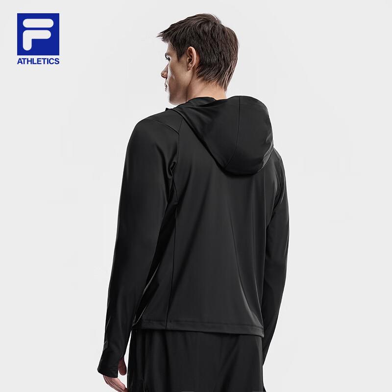 Fila Men's Knitted Hooded Long-Sleeve Jacket