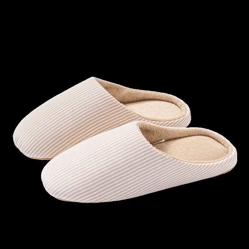 Cixi cotton slippers winter women's autumn couple home use indoor confinement warm non-slip plush home cotton slippers men