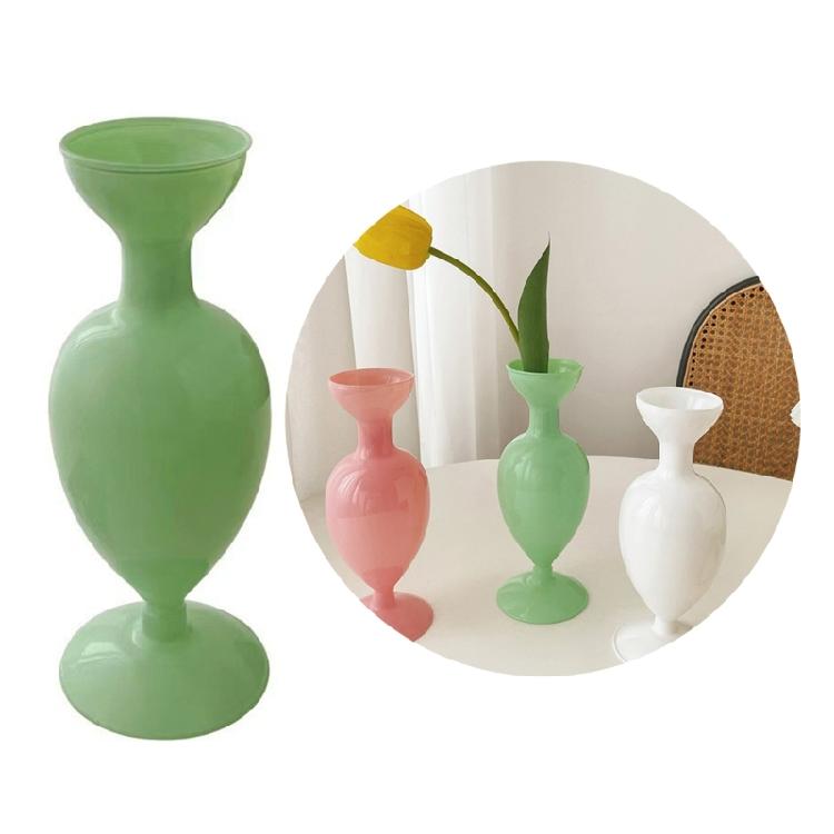Decorative Flower Vase Acrylic Plant Organization Office Bedroom Decoration
