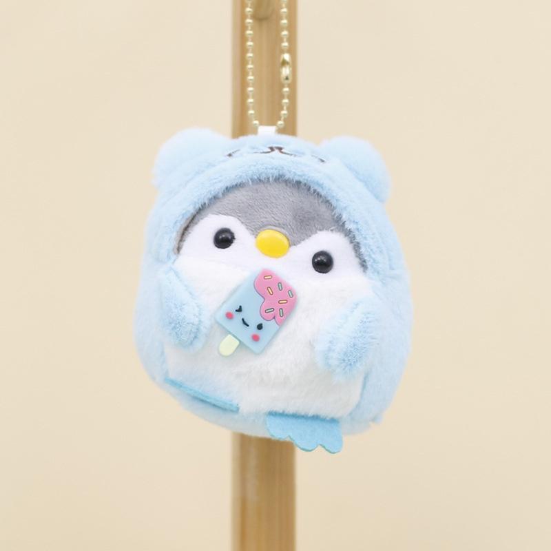 Cute Plush Penguin Keychain By Huhu Bear