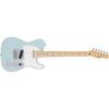 Short Scale Guitar Made In Japan Junior Collection Telecaster®, Maple Fingerboard, Satin Daphne Blue, with Soft Case