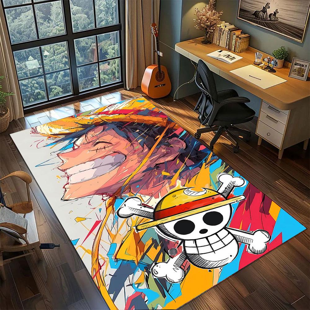One Piece Kaido Beast Carpet for Living Room Bedroom Home Decor Cool Movie Mat Play Floor Mat