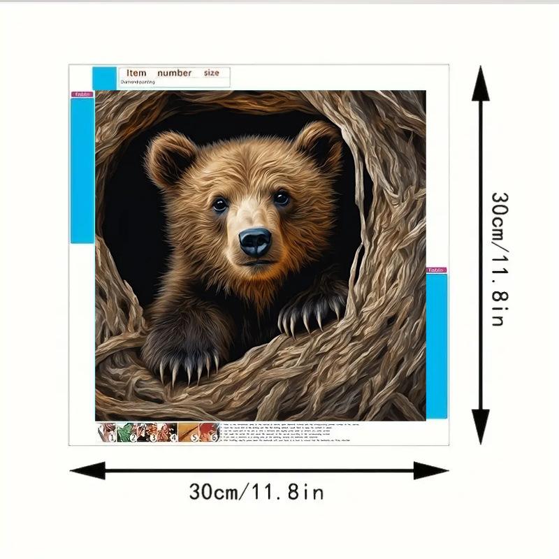 

5D Handmade Rubik s Cube Diamond Painting Cow Round Diamond Full Diamond DIY Decorative Painting 30X30CM