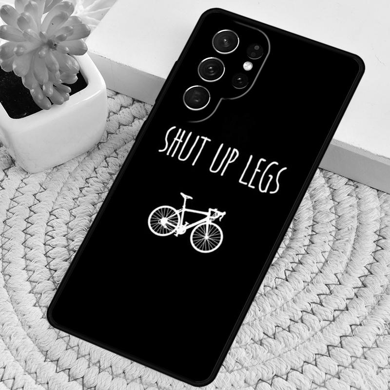 Mountain Bikes Cycling Silicone Phone Case For Samsung Galaxy note 10 pro S26 S25 S24 S23 S22 S21 Plus S25Ultra Capa Cover