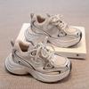 Kids Winter Fleece Lined Chunky Sneakers Boys Girls Warm Athletic Shoes Parent Child Casual Footwear