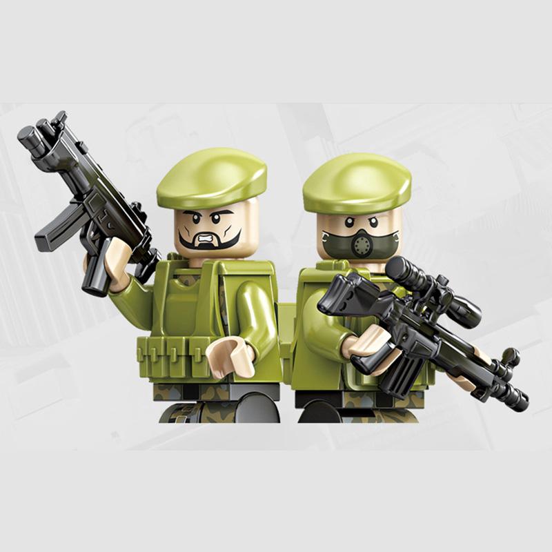 280PCS Military Army Tank Building Brick Block Construction Set Children Day Birthday Gifts for Boy Kid