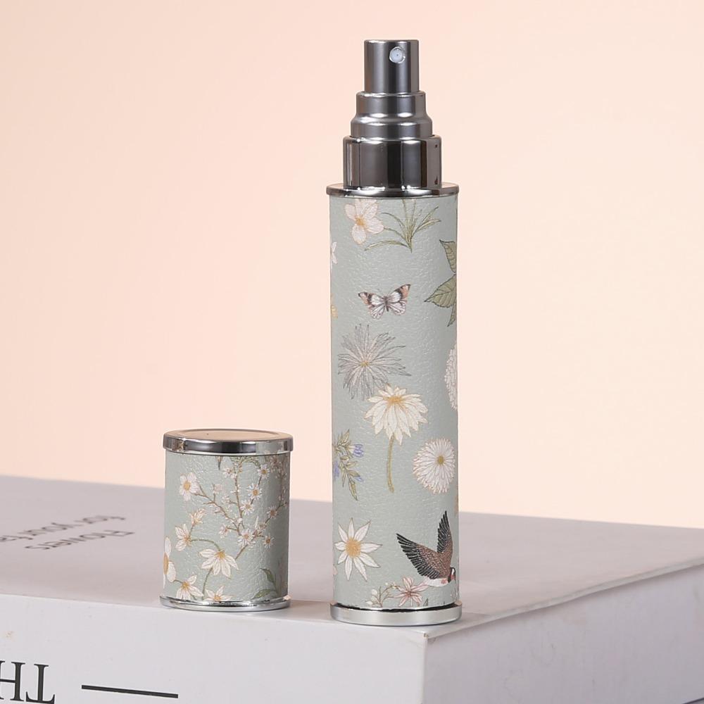 Mini-Parfümflasche aus Leder, nachfüllbarer Parfümzerstäuber für Reisen, Kosmetikspender