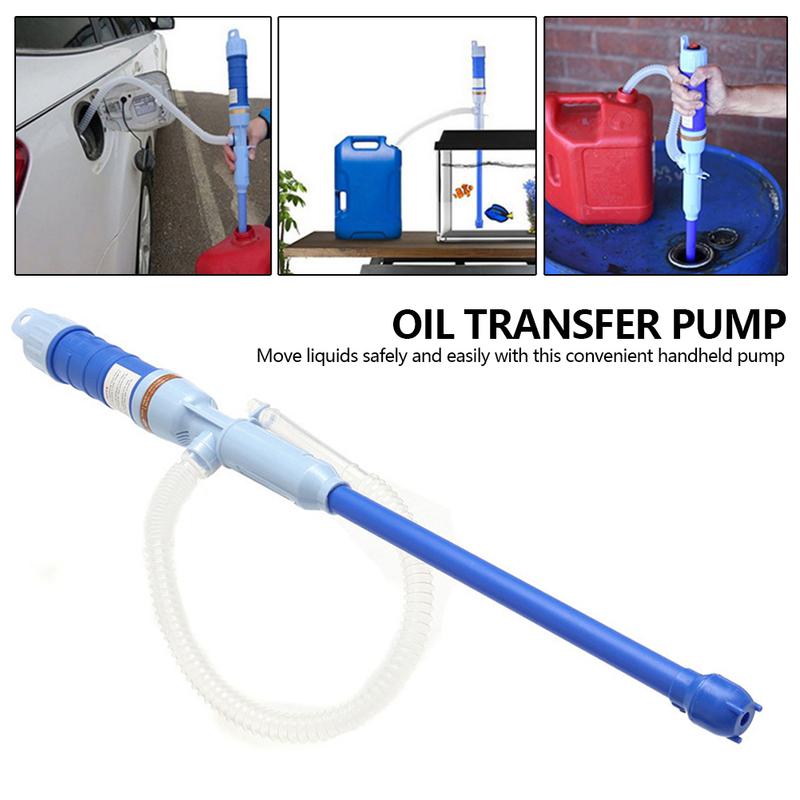 Car Vehicle Liquid Oil Transfer Pump Water Pump Powered Electric Outdoor Fuel Gas Transfer Suction Pumps Liquid Transfer Oil