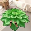 Diatomaceous Earth Floor Mat 3D Realistic Floral Design Bath Mat Non-Slip Absorbent Mat Quick-Drying Easy To Clean Shower Rug