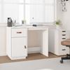 Day and Night - Day and Night Solid White Pine Wood Desk 95x50x75 Cm