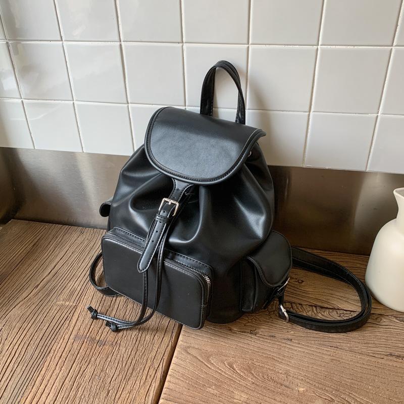 Large capacity backpack bag women's new summer fashion versatile student bag short trip backpack