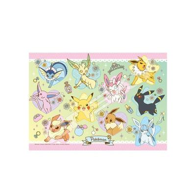 ENSKY Pokemon Pikachu & Eevee Friends Puzzle, 18,2 x 25,7 cm, 208 pièces, à partir de 4 ans, 208-129