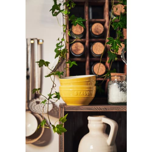 Staub "Citoron" 12cm Bowl, Ceramic, Heat-Resistant, Oven and Microwave Safe [Official Japanese Product] Ceramic Citoron Color Bowl Z1029-532