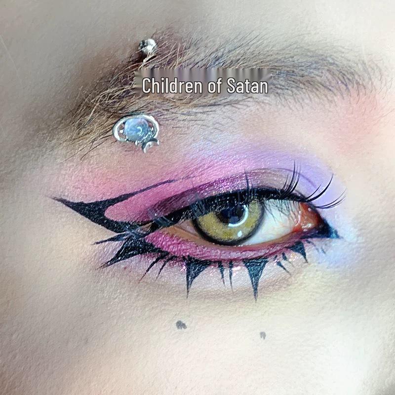 Satan's Moonstone Flash Curved Eyebrow, Lip, and Cartilage Piercing