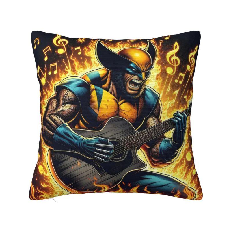 Benutzerdefinierte Luxus Disney X-Men Marvel Film Kissenbezug für Sofa Polyester Kissenhülle Heimdekoration