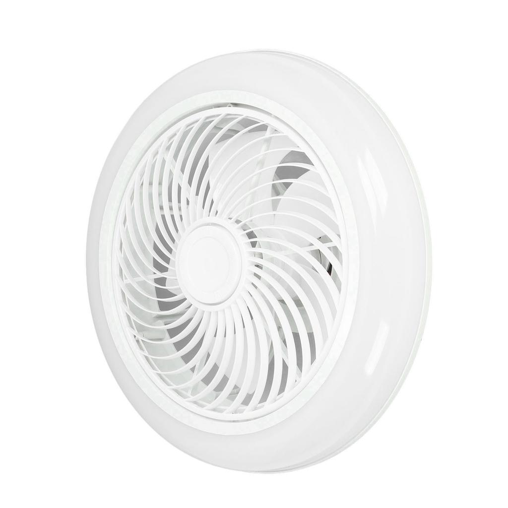Ceiling Fan with LED Light Modern Enclosed Ceiling Fan Light with Remote Control Stepless Dimming