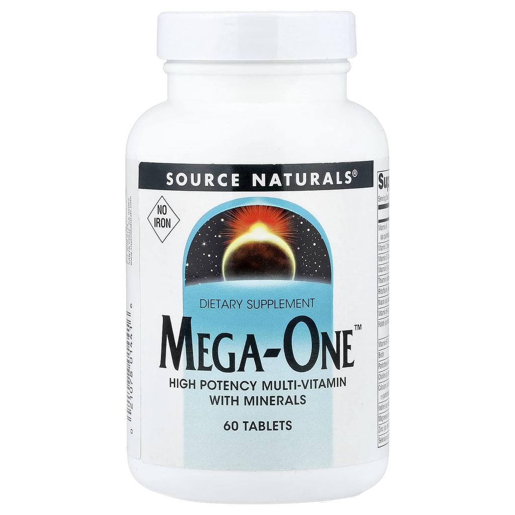 Mega-One™, Iron Free, 60 Tablets