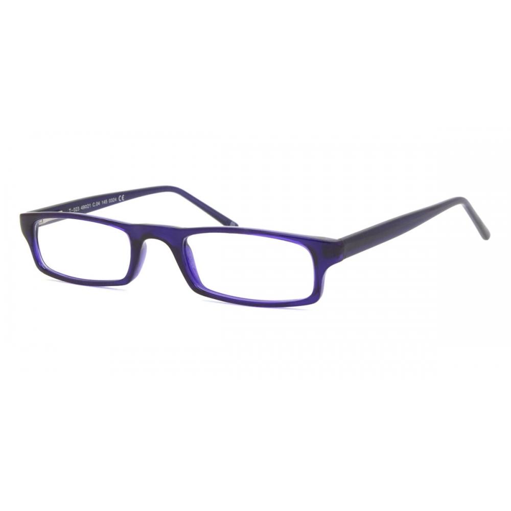 Full Rim RecTangle FrosTed Dark Blue SmarTbuy CollecTion Tanner T 0023m 004 Fashion Unisex Eyeglasses