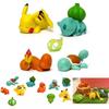Adorable Pokemon Bulbasaur Squirtle Pikachu Figure Toy Set For Kids Gift Enthusiasts