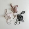 Cute Rabbit Ear Protection Hat Newborn Fetal Hat 0-20M Baby Dot Print Cotton Bonnet Spring Autumn Warm Kid Earmuffs Cap