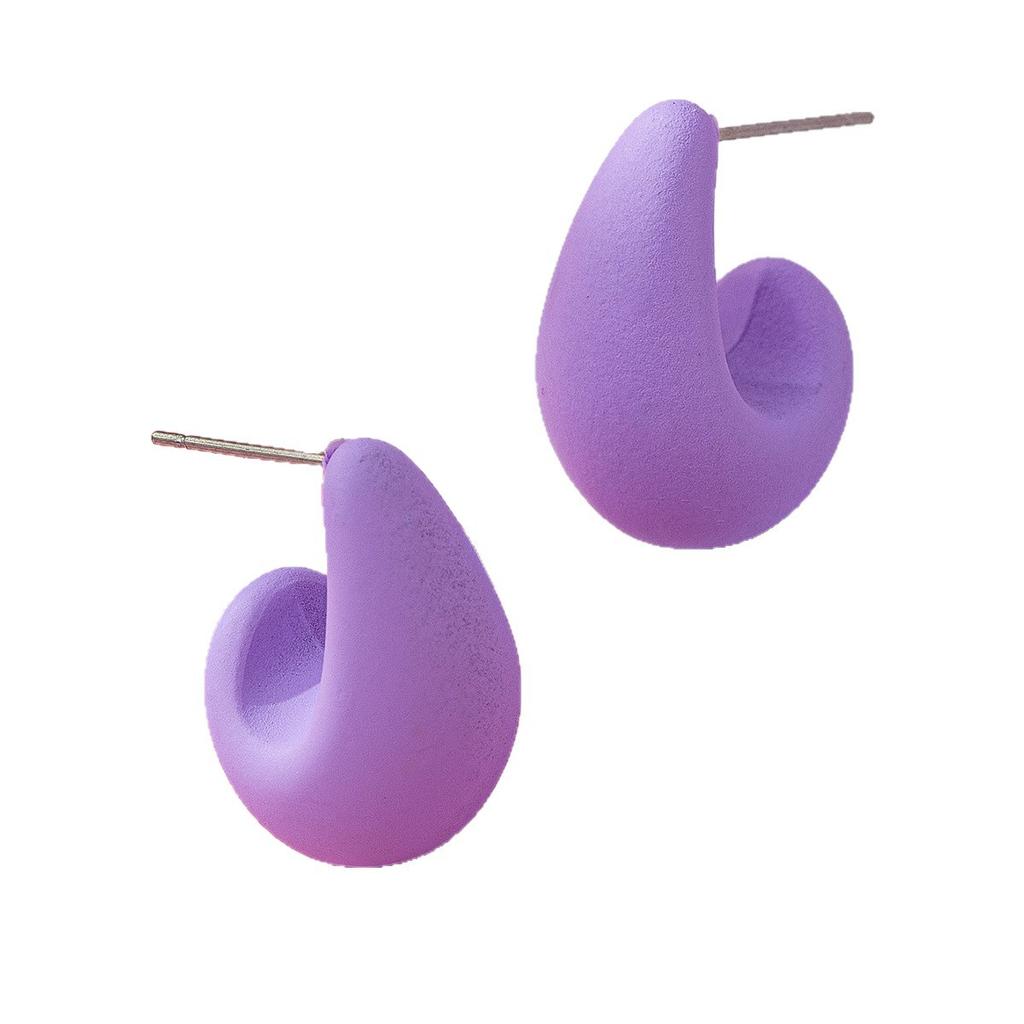 Wassertropfen-Ohrringe Nische High-End Design Stecker Ohrringe Einzigartige Temperament-Ohrringe