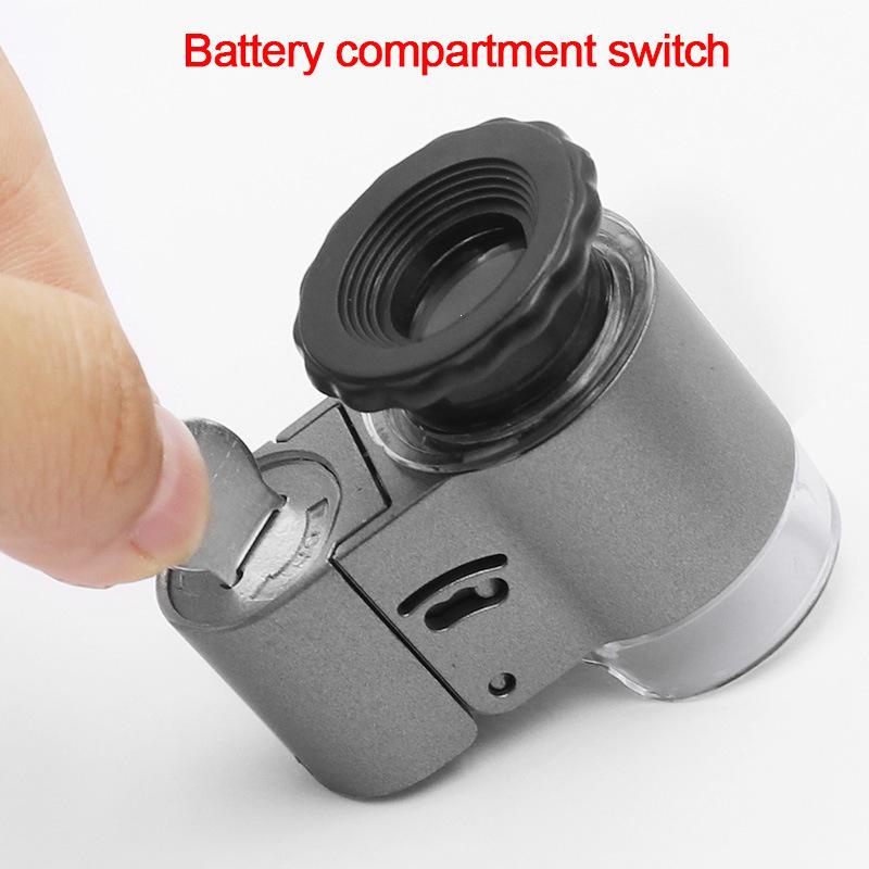 50x Magnifier with LED & UV Light for Jewelry, Gems, Jade, and Antiques