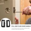 With Key Anti-theft Door Lock Set with Handle Sliding Door Handle Replacement  Household Hardware