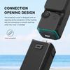 Shockproof Silicone Protective Case Non-Slip Lightweight Screen Cover Scratch-Resistant Action Camera Skin for DJI Osmo Pocket 4